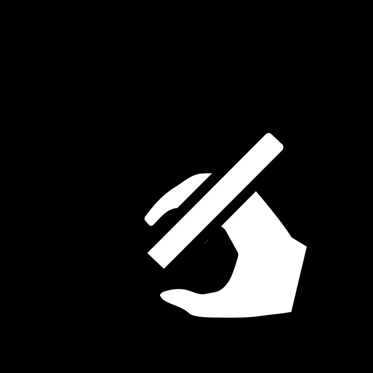 Hand mit Stift unterzeichnet Dokument, Symbol für Nutzungsbedingungen