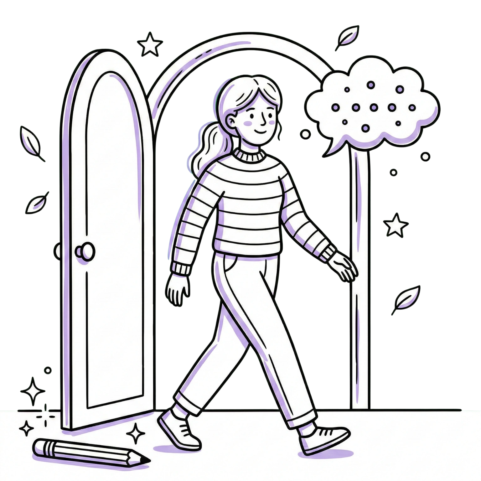 Person schreibt konzentriert die Einleitung einer Bewerbung am Laptop