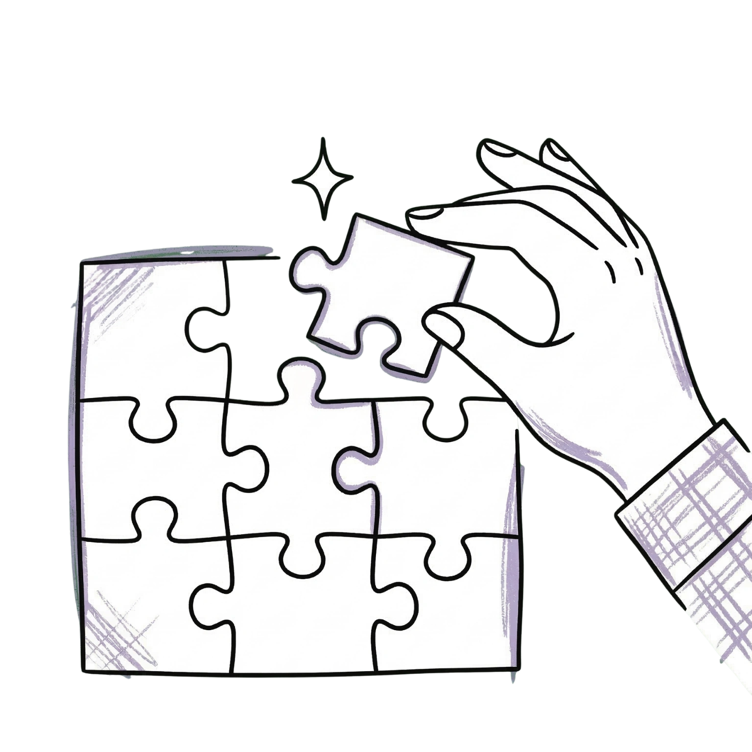 Das Bild zeigt eine minimalistische, grafische Darstellung des Wortes "SCHLUSSSATZ" mit stilisierten Anführungszeichen am Anfang und Ende. Das Design besteht aus schwarzen Linien auf weißem Hintergrund, wobei das Wort "SCHLUSSSATZ" in Großbuchstaben zentral positioniert ist. Die grafische Gestaltung vermittelt den Eindruck eines Abschnitts oder Elements eines Bewerbungsschreibens, speziell des Schlusssatzes einer Bewerbung.